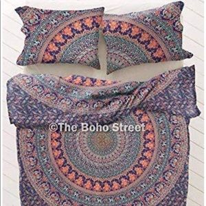 Boho Queen size duvet set